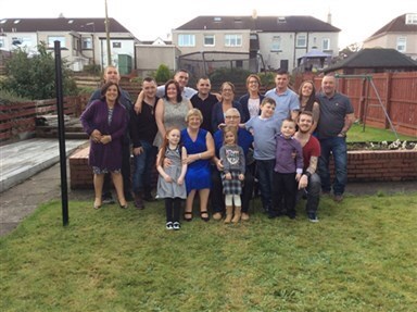 The Family with Mum and Dad at 53rd anniversary get together