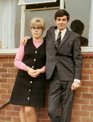 Veronica with her husband Roger