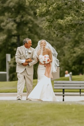 Kate and Dad 2011