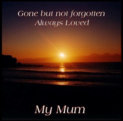 love you mum xx