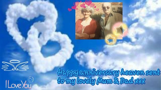 Happy anniversary to you both xxxx