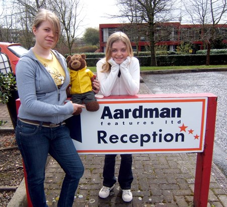 My visit to Aardman animation studios courtesy of the Willow Foundation