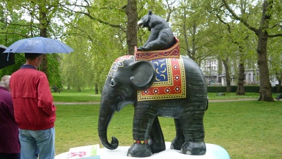 2010   Elephant Parade   Mum & Andy2