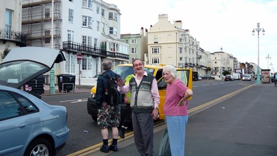 2015   Brighton Trip 11   David, Dad & Mum1