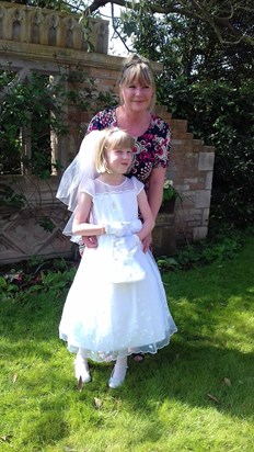 5th May 2018 Gracie with her Godmother