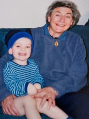 Mum with Aidan - c 2003