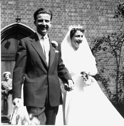 Wedding day - May 18th 1957