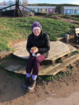 Barbara in Bude, Cornwall 2019