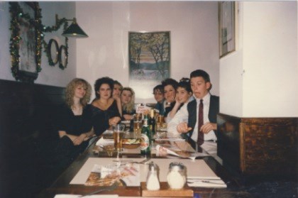 My 17th Birthday meal, last time I saw Lawrence.