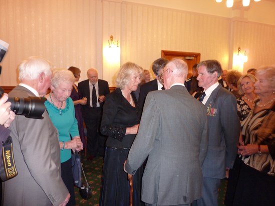 Camilla Duchess of Cornwall and Lewis (POW dinner RAF Henlow 16.10.09) emailed to me by Karen-Alan