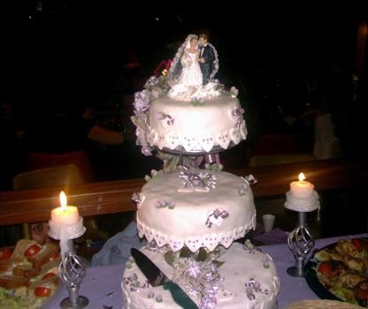 The Wedding Cake for Peter and Tish 17th June 2006