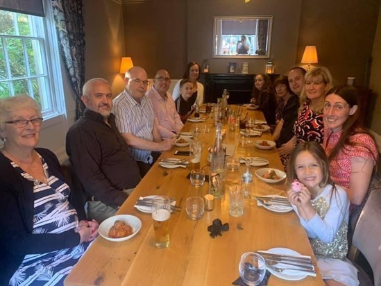 Welcoming the Hansons, Clare and Simon’s rehearsal dinner, 7th August 2021