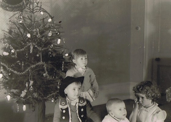 Christmas with the cousins 1959