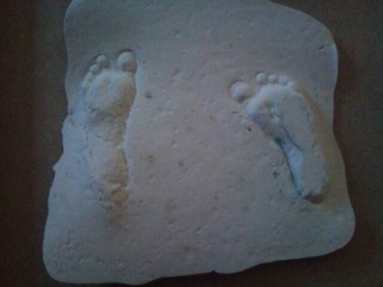 "Even the smallest of feet have the power to leave everlasting footprints upon this world" x x