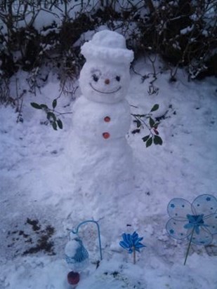 Snowman x