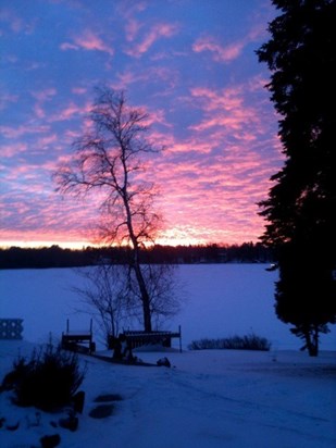 Dewey Lake Sunrise