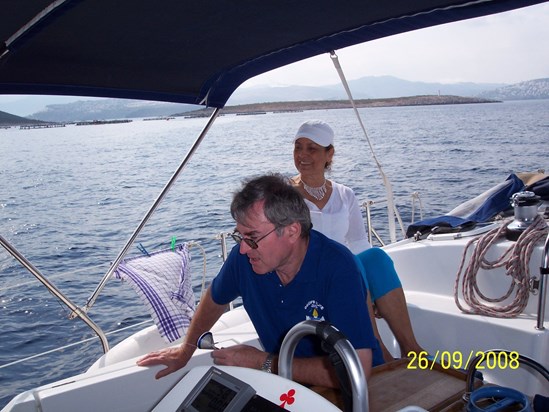Sailing off Turkey, Sept 2008