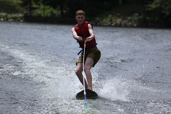 Canada Day weekend 2010! Remember Brad loved the water, if he wasn't swimming, he was wakeboarding.