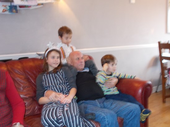 Christmas with the grandchildren