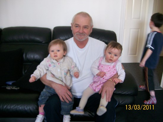 Grandad, Georgie & Chelsey!