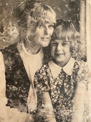 Mum and Bev   1974