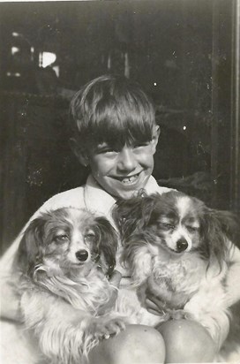 Brian with Dogs