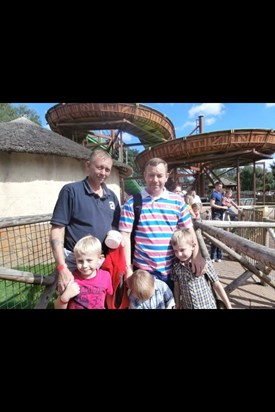 Our last day out at adventure park.great day......