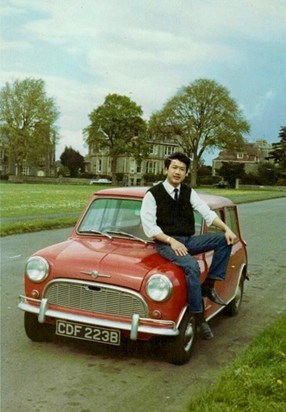 Dad's very first car - a mini