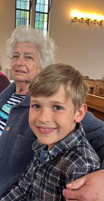 Knowle Church with Joseph at The Big Brew 🥰