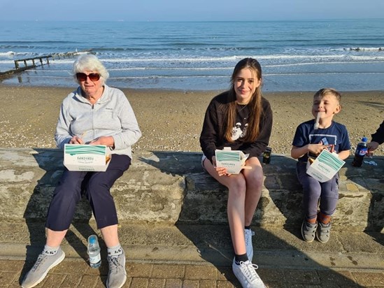 Shanklin fish and chips 😋 