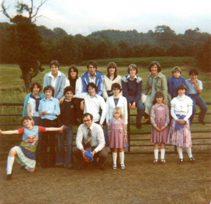 The Stoke gang at Trentham Gardens. 