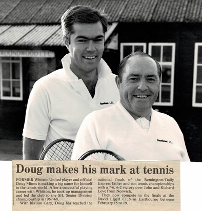 Father and Son National Tennis Finalists