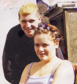 Robbie and his sister Karlie 6/6/99