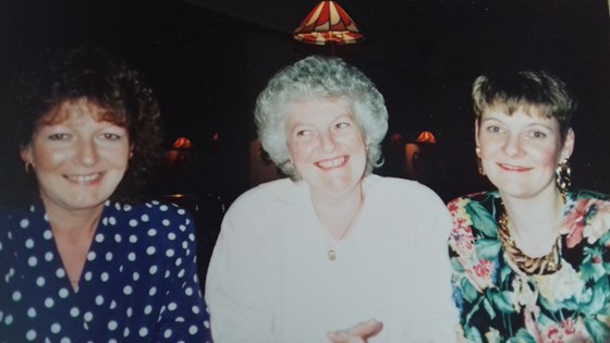 Vivienne and Joanne with our lovely mum. xx