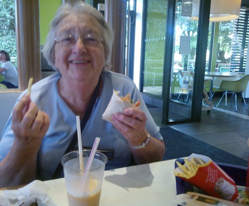 First time in Mcdonalds