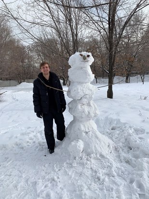 The best snowman maker!