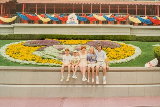 Disney World, Florida, USA, 1989.