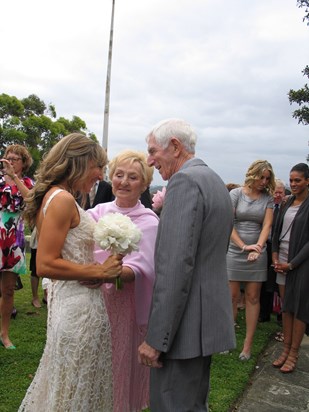 Our lovely Grandaughters wedding day, Sydney 19November 2012