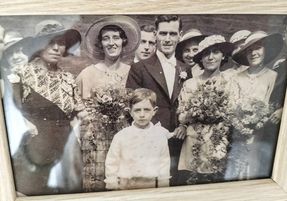 Nana and Grandad Ted getting married.xx