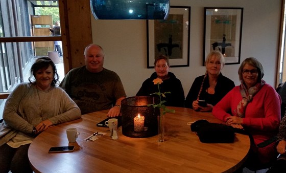  UFO Conference attendees with Tony in Stiklestad, Norway 2017.