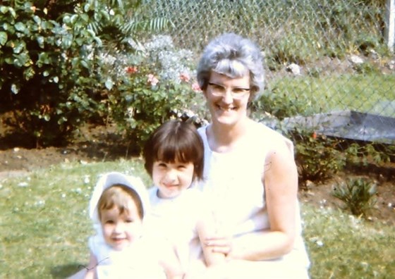 Marjorie with Jane & Isobel