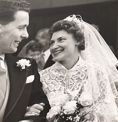 Mum & Dad Wedding Day 1956