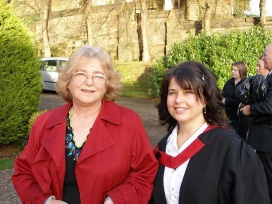 Graduation with Mum