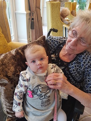 Great grandma & Ivy 