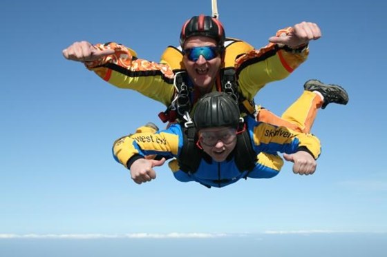 Ross skydiving