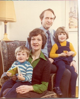 The Alexander family in about 1974