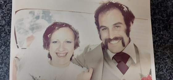 Wedding day 26-06-1976