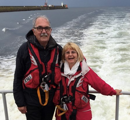 At sea with the Aberdeen RNLI