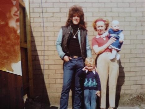 Mum Me Scott and Stacey 1979