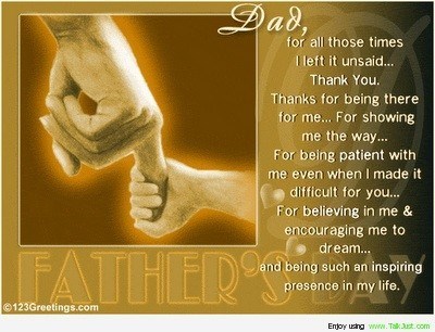 Happy Fathers Day in Heaven Dad x